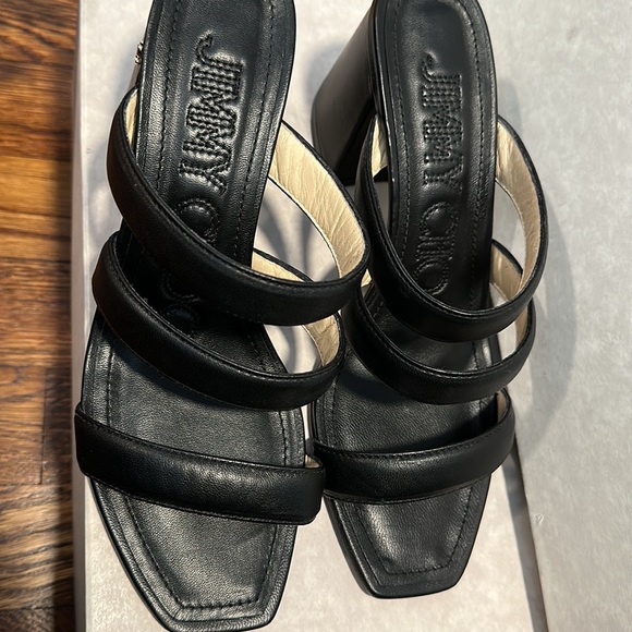 BRAND NEW NEVER WORN JIMMY CHOO AUNA SANDALS 8.5 US - Picture 3 of 5